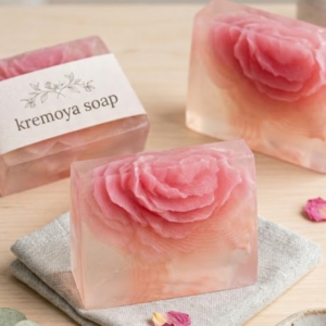 Pink Bloom Glycerin Soap