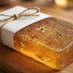 Gold leaf glycerine Soap